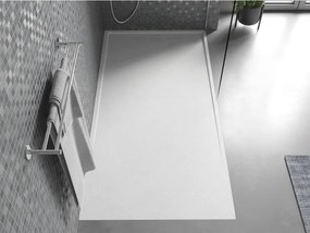 Mexen Amon obdĺžnikový sprchový kút SMC 140 x 70 cm, biely - 4F107014