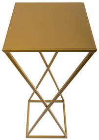STOJAN NA KVETINÁČ LOFT5 70X24X24 CM ZLATÁ