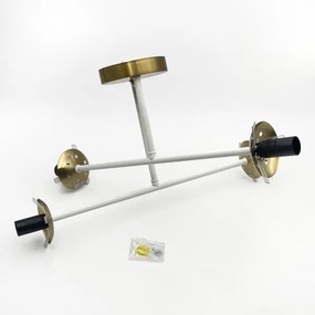 Brilagi - Prisadený luster MALIVA 4xE14/15W/230V zlatá/biela