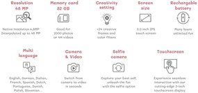 Detský digitálny fotoaparát Urban ZOO - jednorožec