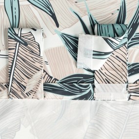 ZÁHRADNÝ VODEODOLNÝ ZÁVES NA PÚTKACH GARDEN 155X260 CM LISTY