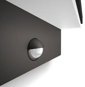 Philips 16484/93/P3 - LED Vonkajšie svietidlo so senzorom BUSTAN 2xLED/4,5W IP44