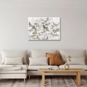 Obraz - Rastliny v omietke (70x50 cm)