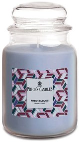 Price´s Price's MAXI vonná svíčka ve skle Fresh Clouds - hoření 130h