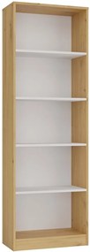 Regál Onyx R60 60 cm dub Artisan/bílý