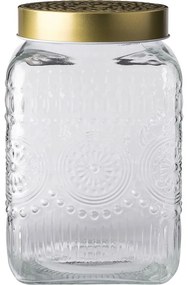 Altom Súprava sklenených dóz so zlatým vekom Daisy 2,2 l, 4 ks, 2,2 l