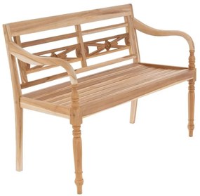 Divero 70836 Záhradná drevená lavička - 119 cm