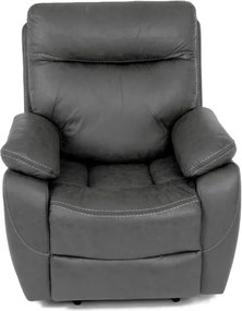 Polohovacie kreslo sivé, elektrické TV-4094 GREY3