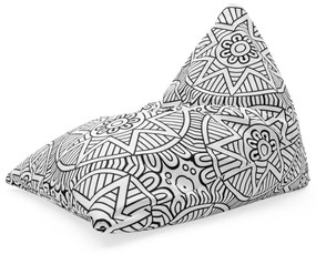 Sablio Sedací vak Hviezdy mehendi: 150x80 cm