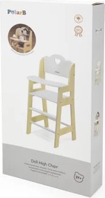 Drevená stolička pre bábiky Viga 44237 PolarB