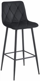 Barová stolička NADO - čierna