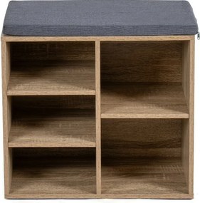 Skriňa na topánky SPOT 5, prírodná
