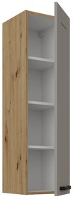 Horná kuchynská skrinka Lucid 30 G-108 1F (korpus: dub artisan + front: mdf claygrey). Vlastná spoľahlivá doprava až k Vám domov. 1134709