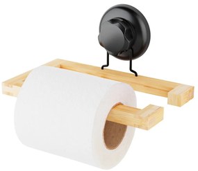 Bambusový samodržiaci držiak na toaletný papier Compactor Bestlock SPA