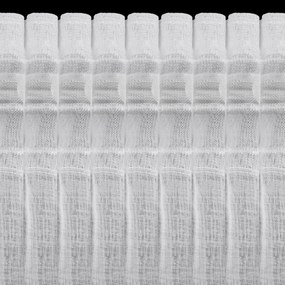 ZÁCLONA NA PÁSKE KLEO 350X145 CM BIELA