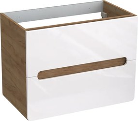 Comodo Kúpeľňová skrinka s keramickým umývadlom Lukrecia W 80-2Z