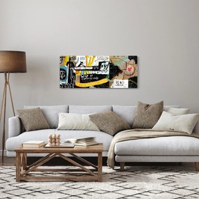 Obraz - Graffiti (120x50 cm)