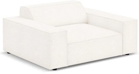 Béžové kreslo z textílie bouclé Jodie – Micadoni Home