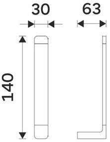 NIMCO MA 29055R-26 - Držiak toaletného papiera MAYA lesklý chróm