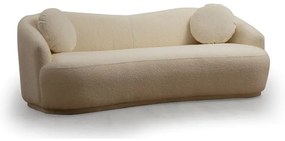 Krémová pohovka 225 cm Ancona – Artie