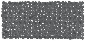 Spirella Protišmyková podložka do vane RIVERSTONE, tmavosivá, 75 x 36 cm