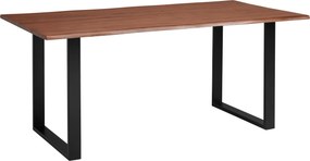 XXXLutz JEDÁLENSKÝ STÔL, akácia, čierna, farba vlašského orecha, 200/100/76 cm P & B - Online Only jedálne - 001630017120