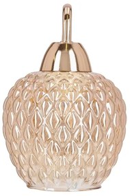 Nástenná lampa TOBIAS 1xE27/40W/230V rose gold