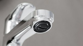 Hansgrohe Rebris S, umývadlová batéria 110 s odtokovou súpravou s tiahlom, CoolStart, chrómová, HAN-72519000