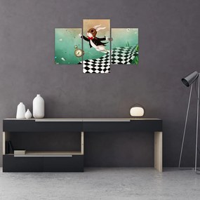 Obraz - Fantasy zajačik (90x60 cm)