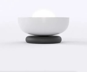 Stolná lampa OZZY 1xG9/8W/230V sivá