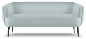 Trojmiestna zamatová pohovka Moss 179 × 78 × 72 cm