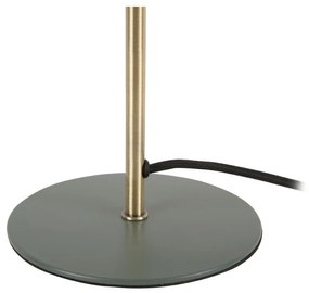 Zelená stolová lampa s detailmi v zlatej farbe Leitmotiv Bonnet