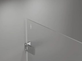 Mexen Lunar-F Duo, skladací sprchový kút 70 x 70 cm, 8mm číre sklo, chrómový profil, 836-070L-070P-01-00