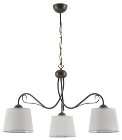 Jupiter 1361 - KM 3 V - Luster na reťazi KAMELIA 3xE27/60W/230V