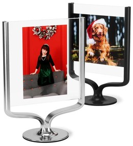 Kovový stojací rámček v striebornej farbe 18x25 cm Wishbone – Umbra