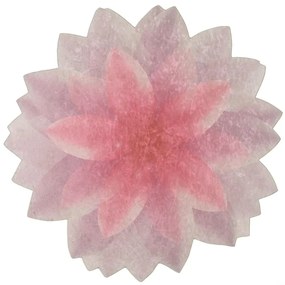 Koberec Vitaus Flowerina, ⌀ 80 cm