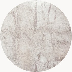 Umývateľný okrúhly žakárový koberec do interiéru/exteriéru Sol