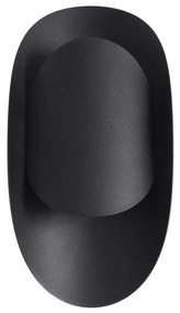 Sollux SL.1063 - Nástenné svietidlo TEAR 1xG9/40W/230V čierna