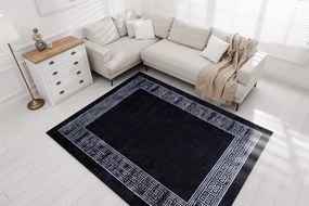 Koberec MIRO 51223.807 mramor / grécky, čierny / biely