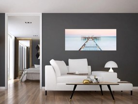 Obraz - Dlhé mólo (120x50 cm)