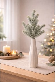 Umelá smreková vetva srienistá, 25 x 60 cm