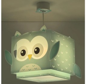 Dalber 64392 - Detský luster LITTLE OWL 1xE27/60W/230V
