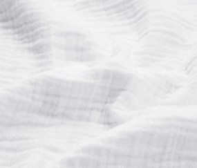 Poťahy na vankúše so vzorom mušlí, 2 ks, biele, cca 80 x 40 cm