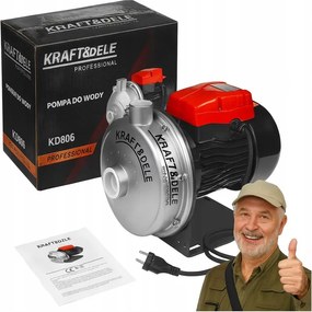 Čerpadlo Na Čistú Záhradnú Vodu 800 W 80 L/min 1,25“ Na Zavlažovanie Záhrad