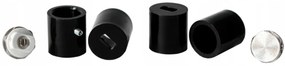 Regnis LE-P, vykurovacie teleso 440x500mm, 289W, čierna, LE-P/50/40/BLACK