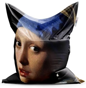 Sablio Sedací vak Dievča s perlou - Johannes Vermeer - 200x140 cm