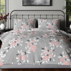 Bavlnené obliečky Homa TORRY ROSES 3-dielna sada 140x200 cm