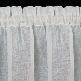 KRÁTKA ZÁCLONA NA PÁSKE NATI 150X30 CM KVETY