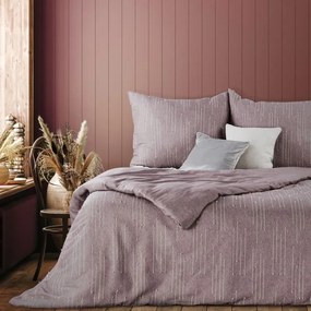 EUROFIRANY Bavlnená posteľná súprava s ozdobným prešívaním 160 cm x 200 cm viacfarebná 85% bavlna 15% polyester