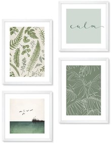 Obrazy v súprave 4 ks 30x40 cm Calm – knor